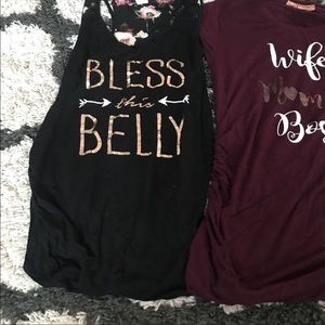 Medium maternity tank top
